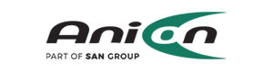 Das Unternehmenslogo von ANICON, Teil der SAN Group Biotech Germany GmbH