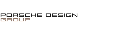 Le logo de l'entreprise Porsche Design Group